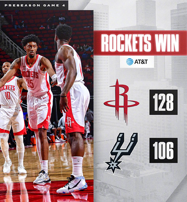 <a href=/lanqiush/rockets/ target=_blank class=infotextkey>火箭</a>128-106轻取<a href=/lanqiush/spurs/ target=_blank class=infotextkey>马刺</a>