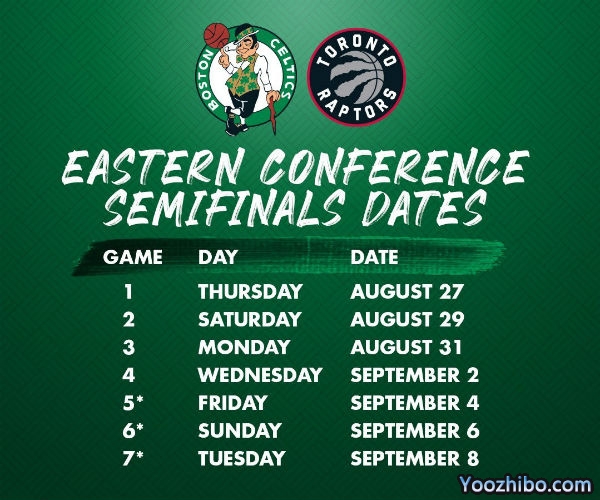 <a href=/lanqiush/celtics/ target=_blank class=infotextkey>凯尔特人</a>vs<a href=/lanqiush/raptors/ target=_blank class=infotextkey>猛龙</a>次轮对阵表出炉